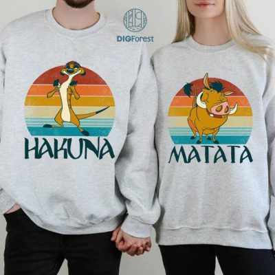 Disney The Lion King Couple PNG, He Roared Matata, Nala PNG, Couples Family Honeymoon Shirts, Animal Kingdom Shirt, Family World Vacation Shirt