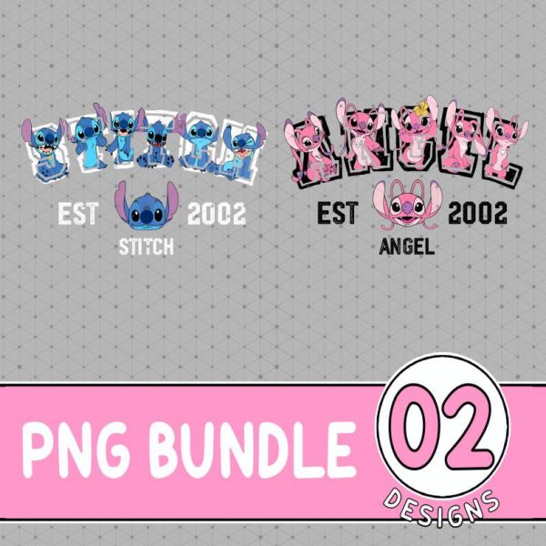 Disney Stitch And Angel PNG, Family Couple PNG Stitch And Angel PNG Stitch Couple Family Honeymoon Shirts, Familyland Trip Shirt