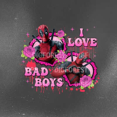 Deadpool I Love Bad Boys Shirt | What’s Your Favorite Scary Movie Tee | Deadpool Halloween Shirt | Funny Halloween Movie Shirt