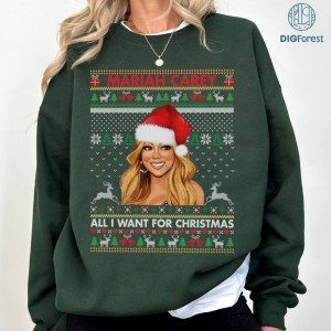 Mariah Carey 2023 Tour PNG| Best Christmas Song Shirt | Christmas Gift For Family Friends | All I Want For Christmas Is You