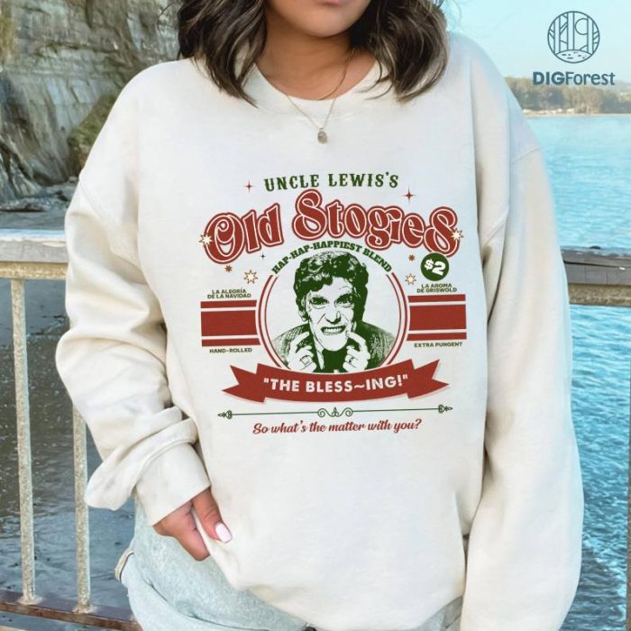The Blessing Uncle Lewis And Aunt Bethany Christmas Sweatshirt | Xmas Vacation Ugly Sweater | Christmas Movie Matching Family Gift