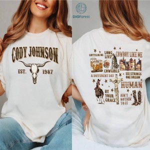 Cody Johnson Sweatshirt | Gift For Her PNG | Western Lover Gift | Retro Tee Shirt | Summertime Blues | Western Unisex T-Shirt | Gift For Him