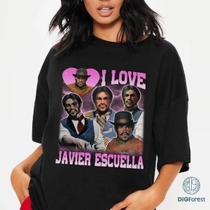 I Love Javier Escuella PNG, Red Dead Shirt, Javier Escuella Shirt, Game Character Shirt, Javier Red Dead Merch