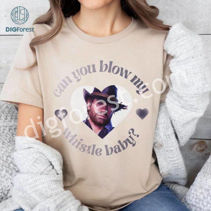 Red Dead Arthur Morgan Can You Blow My Whistle Baby Png, Arthur Morgan Shirt, Red Dead Shirt, Arthur Morgan Shirt, Game Character Shirt, Arthur Red Dead Merch