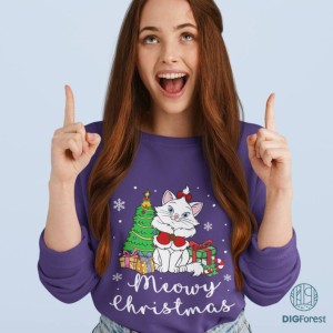Disney The Aristocats Marie Cat Christmas, Christmas Lights shirt, Mickey's Very Merry Christmas Party 20223 shirt