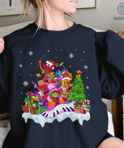 Disney Muppets Christmas PNG | Magic Kingdom | Dr. Teeth Shirt | The Electric Mayhem Shirt | Muppets Christmas Vacation Shirt | Xmas Sweatshirt