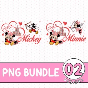 Disney Mickey Minnie PNG, Family Couple PNG, Mickey Mouse PNG, Minnie PNG, Family Honeymoon Shirts, Familyland Trip Shirt