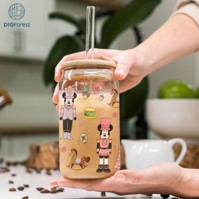 Disney Mickey and Friends 16 oz Libbey Glass Can Digital Design | Mickey and Friends Glass Can Png | Mickey Minnie Libbey Glass Wrap Disney Mickey and Friends 16 oz Libbey Glass Can Digital Design | Mickey and Friends Glass Can Png | Mickey Minnie Libbey Glass Wrap