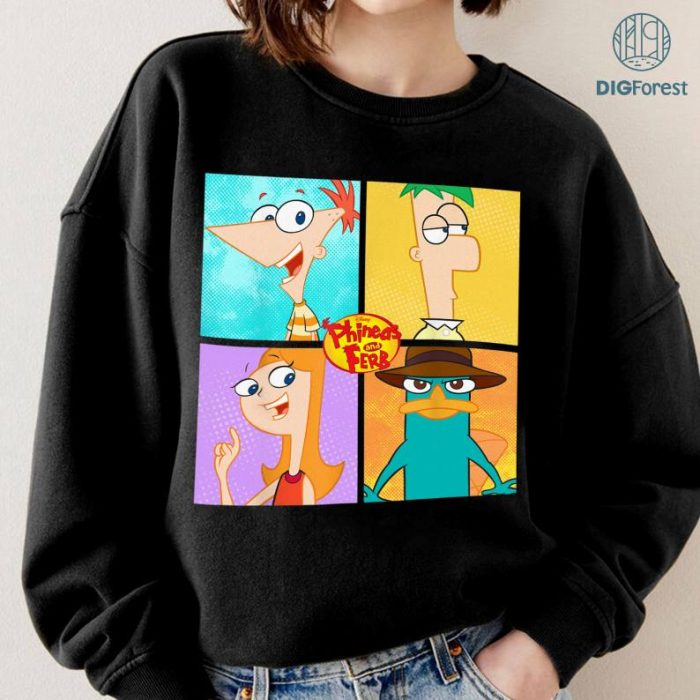 Disneyland Phineas And Ferb PNG, Perry the Platypus Shirt, Walt Disneyworld Shirt, Birthday Shirt, Disneyland Family Trip 2024 Shirt