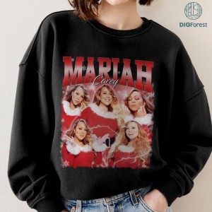 Mariah Carey Christmas PNG, All I Want For Christmas Sweatshirt, Mariah Carey 2023 Tour Shirt Mariah Carey Merry Christmas One and All