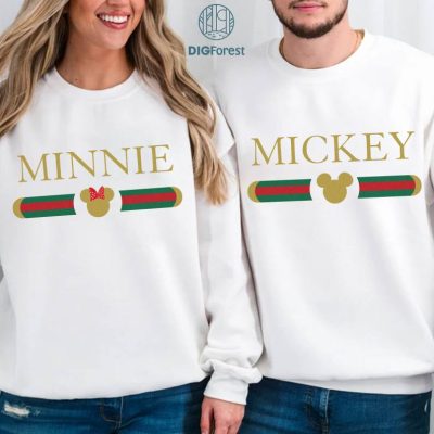 Disney Minnie Mickey Matching PNG, Couple Disney Bundle, Matching Tee, Disneyland Apparel, Gift Idea For Couples, Couple Shirts, Custom Tee Disney Minnie Mickey Matching PNG, Couple Disney Bundle, Matching Tee, Disneyland Apparel, Gift Idea For Couples, Couple Shirts, Custom Tee