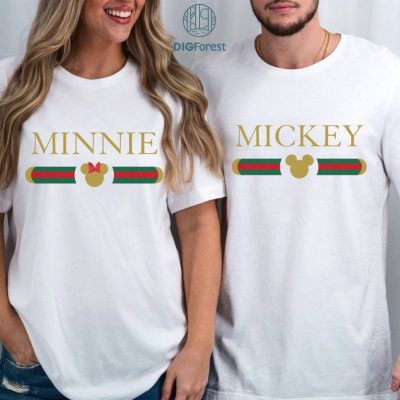 Disney Minnie Mickey Matching PNG, Couple Disney Bundle, Matching Tee, Disneyland Apparel, Gift Idea For Couples, Couple Shirts, Custom Tee Disney Minnie Mickey Matching PNG, Couple Disney Bundle, Matching Tee, Disneyland Apparel, Gift Idea For Couples, Couple Shirts, Custom Tee
