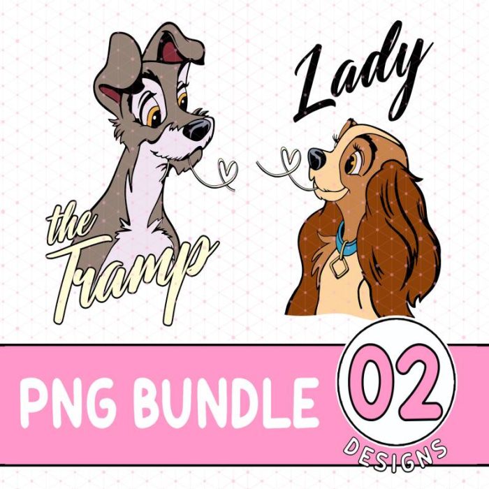 Disney Lady And The Tramp Bundle, Family Couple Bundle, Epcot Shirts, Family Matching Shirts, Family Honeymoon Tshirt, Bride and Groom shirts