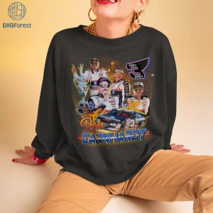 Dale Earnhardt Vintage T Shirt, Dale Earnhardt Nascar PNG, Nascar Racing Shirt, Dale Earnhardt Fan Gift, Graphic Tees For Men Trendy