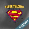 Superhero Teacher Shirt | Hero Teacher Gift Tee | Super Teacher PNG | First Day of School Teacher Design | Teacher Hero Digital Download