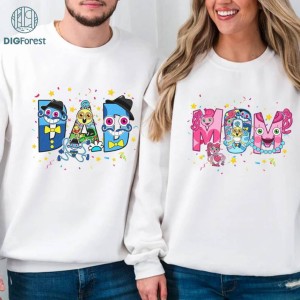 Huggy Wuggy Shirt Poppy Playtime Bundle| Game Poppy Playtime Tee | Kissy Missy Mommy Long Legs Shirt | Poppy Playtime Family Shirt