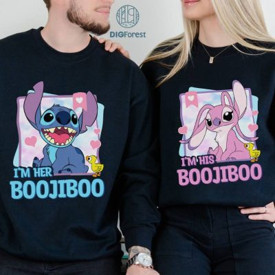 Disney Stitch Couple PNG | Stitch And Angel Bundle | I'm His Boojiboo PNG | Couple Shirt | Wifey and Hubby Tee Disney Stitch Couple PNG | Stitch And Angel Bundle | I'm His Boojiboo PNG | Couple Shirt | Wifey and Hubby Tee