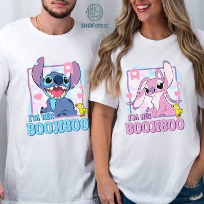 Disney Stitch Couple PNG | Stitch And Angel Bundle | I'm His Boojiboo PNG | Couple Shirt | Wifey and Hubby Tee Disney Stitch Couple PNG | Stitch And Angel Bundle | I'm His Boojiboo PNG | Couple Shirt | Wifey and Hubby Tee