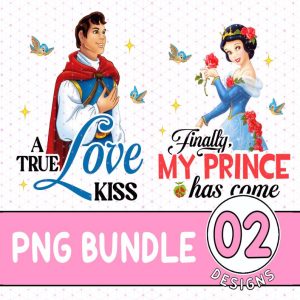 Disney Snow White Couple PNG, Princess Snow White and the Seven Dwarfs Bundle, Disneyworld Couple PNG, Anniversary Shirt, Just Married Shirt