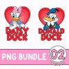 Disney Donald Duck and Daisy Duck Valentine Heart Shirt, Donald Daisy Couple Shirt, Disneyland Valentine Day Shirt, Valentines Day Gift For Couple Disney Donald Duck and Daisy Duck Valentine Heart Shirt, Donald Daisy Couple Shirt, Disneyland Valentine Day Shirt, Valentines Day Gift For Couple