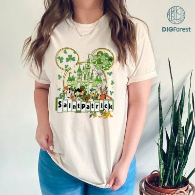 Disney Mickey and Friends St Patricks Day Png | Disneyland Mickey Irish Four Leaf Clover Shirt | Magic Kingdom WDW St Paddys Day Shirt Disney Mickey and Friends St Patricks Day Png | Disneyland Mickey Irish Four Leaf Clover Shirt | Magic Kingdom WDW St Paddys Day Shirt