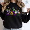Retro Disney Mardi Gras 2024 Shirt, Mickey and Friends PNG, Disney Shirt, Epcot Mardi Gras, Mardi Gras Mickey, Disney Mardi Gras Family