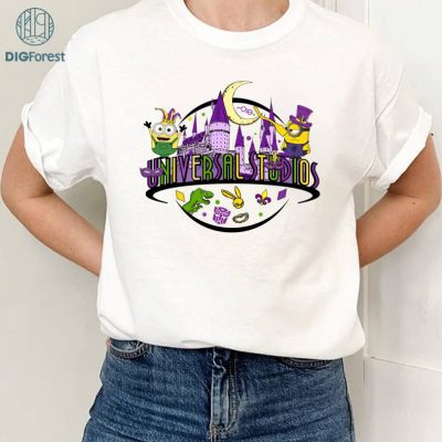 Universal Studios Mardi Gras 2024 PNG, Universal trip 2024 shirt, Carnival Parade Party shirt, Fat Tuesday Disney Shirt, Mardi Gras gifts