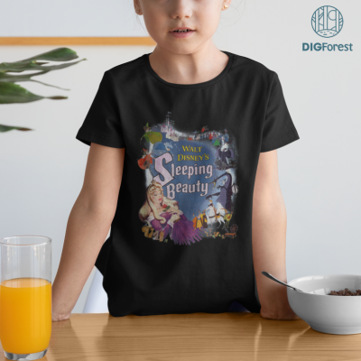 Disney Vintage Disney Inspired PNG: Classic Icons Movie Poster Shirt, Sleeping Beauty Aurora & Maleficent Retro Tee, Disney Family Matching Shirt Disney Vintage Disney Inspired PNG: Classic Icons Movie Poster Shirt, Sleeping Beauty Aurora & Maleficent Retro Tee, Disney Family Matching Shirt