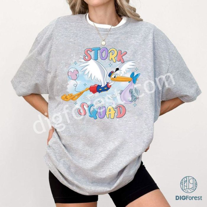 Stork Squad Disney Dumbo The Flying Elephant PNG File | Labor And Delivery Nurse Shirt | Mother Baby Nurse | L&D Nurse | Nurse Week Gifts | Digital File