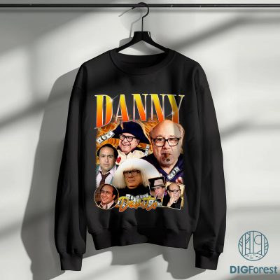 Danny Devito Vintage T Shirt, Danny Devito Homage TV PNG, Danny Devito Bootleg Rap Shirt, Graphic Tees For Women Trendy