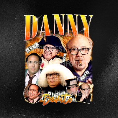 Danny Devito Vintage T Shirt, Danny Devito Homage TV PNG, Danny Devito Bootleg Rap Shirt, Graphic Tees For Women Trendy
