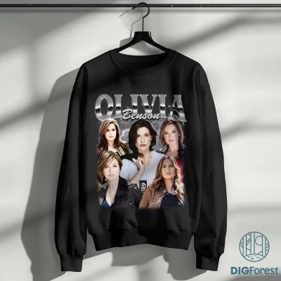 Limited Olivia Benson Vintage T-Shirt – Retro 90s Graphic Tee PNG | Unisex Fan Homage Gift for Women & Men