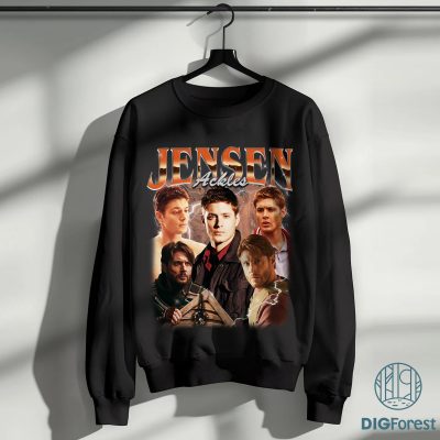 Limited Jensen Ackles Vintage T-Shirt – Retro 90s Graphic Tee PNG | Unisex Fan Homage Gift for Women & Men