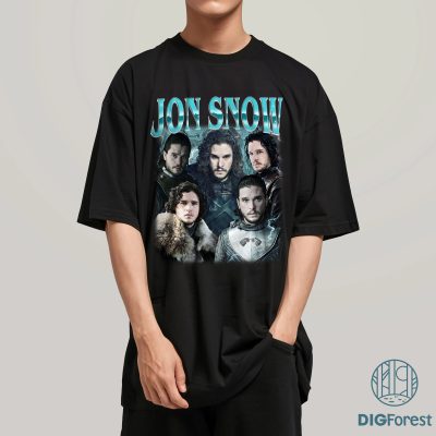 Jon Snow Vintage Shirt | Limited Edition Game of Thrones T-Shirt | Unisex Digital Download Gift