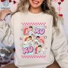 Disney Princess Ariel XoXo Valentine PNG, Little Mermaid Shirt, Be Mine Valentine, Retro Valentines Day Tee, Couple Matching Tee Couple Gift