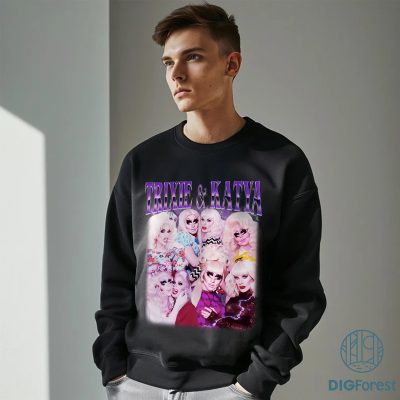 Retro Trixie Katya Vintage Homage Shirt | Trixie Mattel T-Shirt | Katya Zamolodchikova Merch | Drag Queen Fan Gift Tee