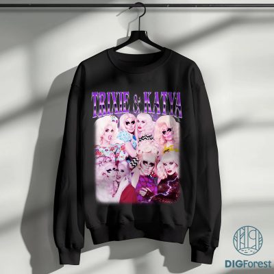 Retro Trixie Katya Vintage Homage Shirt | Trixie Mattel T-Shirt | Katya Zamolodchikova Merch | Drag Queen Fan Gift Tee