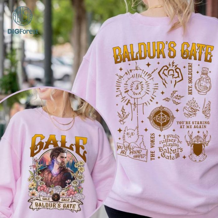 GALE Bulders Comfort Colors Png, Astarion High Elf Shirt, Gale Merch Shirt, Gale Rogue Sweatshirt, GALE Hoodie