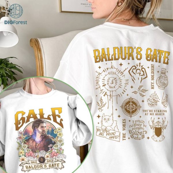 GALE Bulders Comfort Colors Png, Astarion High Elf Shirt, Gale Merch Shirt, Gale Rogue Sweatshirt, GALE Hoodie