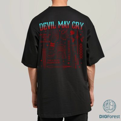 Dante Devil May Cry Vintage Shirt | Retro Oversized Graphic Tee | Devil May Cry Unisex T-Shirt | Gift for Men Women Dante Devil May Cry Vintage Shirt | Retro Oversized Graphic Tee | Devil May Cry Unisex T-Shirt | Gift for Men Women