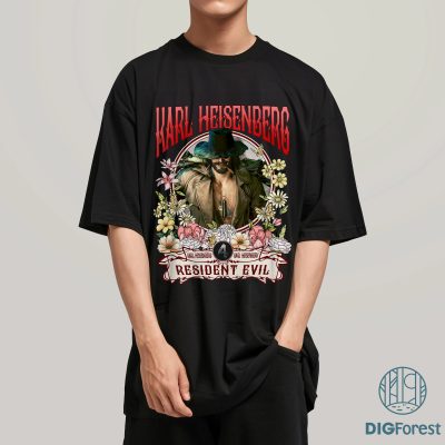 Karl Heisenberg Resident Evil Shirt | Vintage Unisex T-Shirt Gift for Men & Women | Resident Evil 4 Fan Tee Karl Heisenberg Resident Evil Shirt | Vintage Unisex T-Shirt Gift for Men & Women | Resident Evil 4 Fan Tee
