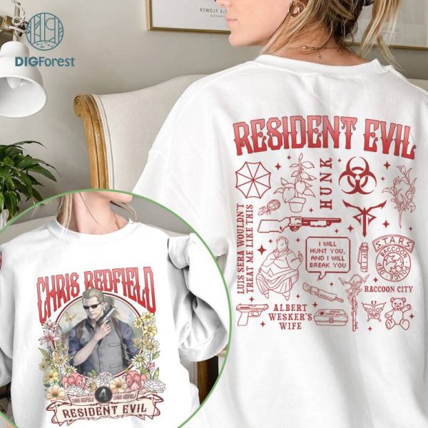 Albert Wesker Resident Evil 4 Png, Albert Wesker Resident Evil Vintage T-Shirt, Gift For Women and Man Unisex T-Shirt , Unisex Sweatshirt