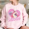 Milotic Pink Doll Heart Sweatshirt, Pkm Milotic PNG, Valentine Shirt Gifts, Milotic Anime Shirt, Milotic Video Games
