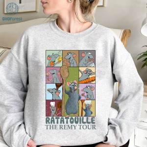 Disney Pixar Ratatouille The Remy Tour Shirt, Disneyland Remy Mouse Chef Anyone Can Cook PNG, Rats Chef Ratatouille Movie Shirt, WDW Disneyland 2024