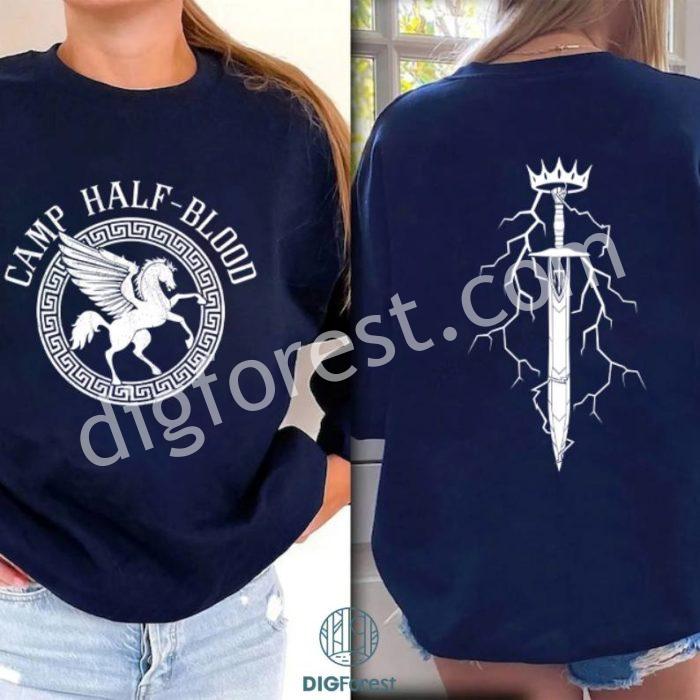 Camp Halfblood Shirt | Camp Half-Blood PNG| Trendy Shirt | Percy Jackson Shirt | Camp Jupiter | Half Blood Chronicles Branches