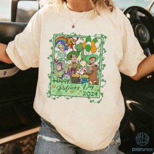 Disney Toy Story St Patrick's Day T-Shirt | Happy St Patricks Day T-Shirt | Toy Story Characters T-Shirt | Disneyland T-Shirt | St. Patrick's Day