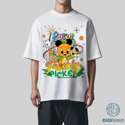 Vintage Epcot Orange Bird Shirt – Hello Sunshine Tee, Family Vacation Magic Kingdom Birthday Gifts, Disney Trip Shirt