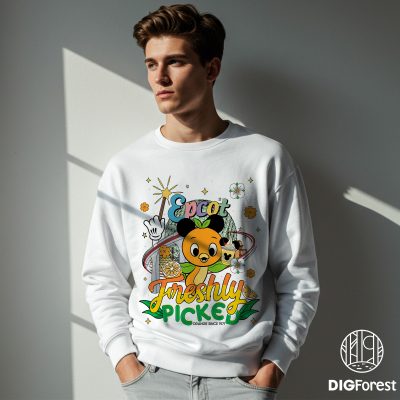 Vintage Epcot Orange Bird Shirt – Hello Sunshine Tee, Family Vacation Magic Kingdom Birthday Gifts, Disney Trip Shirt