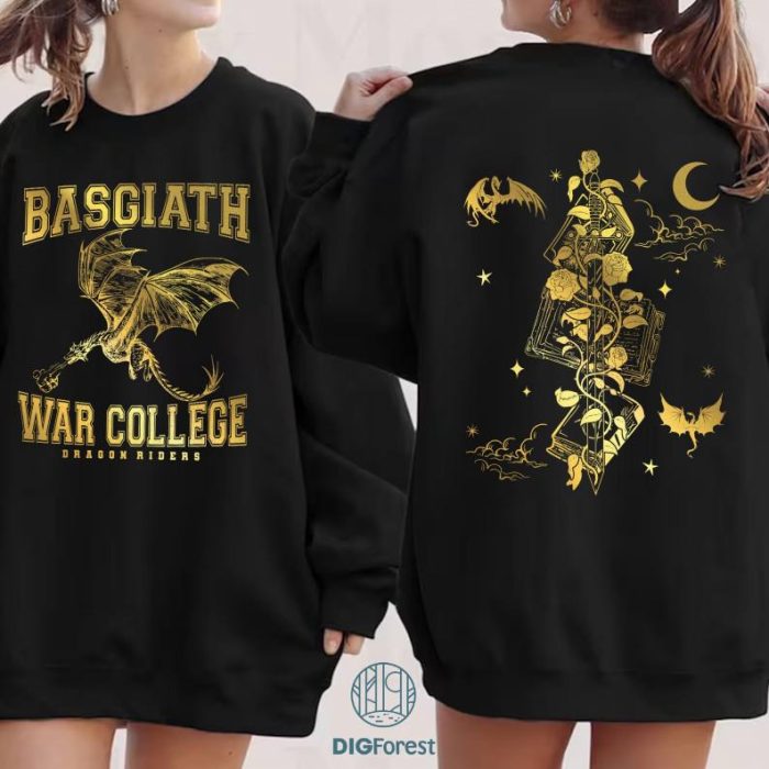 Basgiath War College PNG, Fourth Wings, Sorrengail, Fourth Wing Tshirt, Dragon Rider, Xaden Riorson, Rebecca shirt