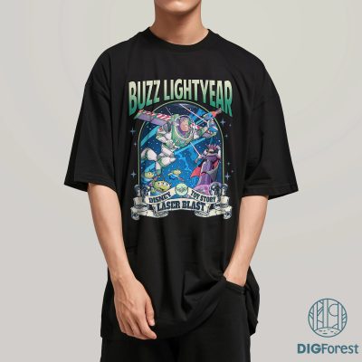 Buzz Lightyear Toy Story Shirt | Vintage Disney Toy Story Tee | Buzz Lightyear PNG | Toy Story Gift Oversized Shirt